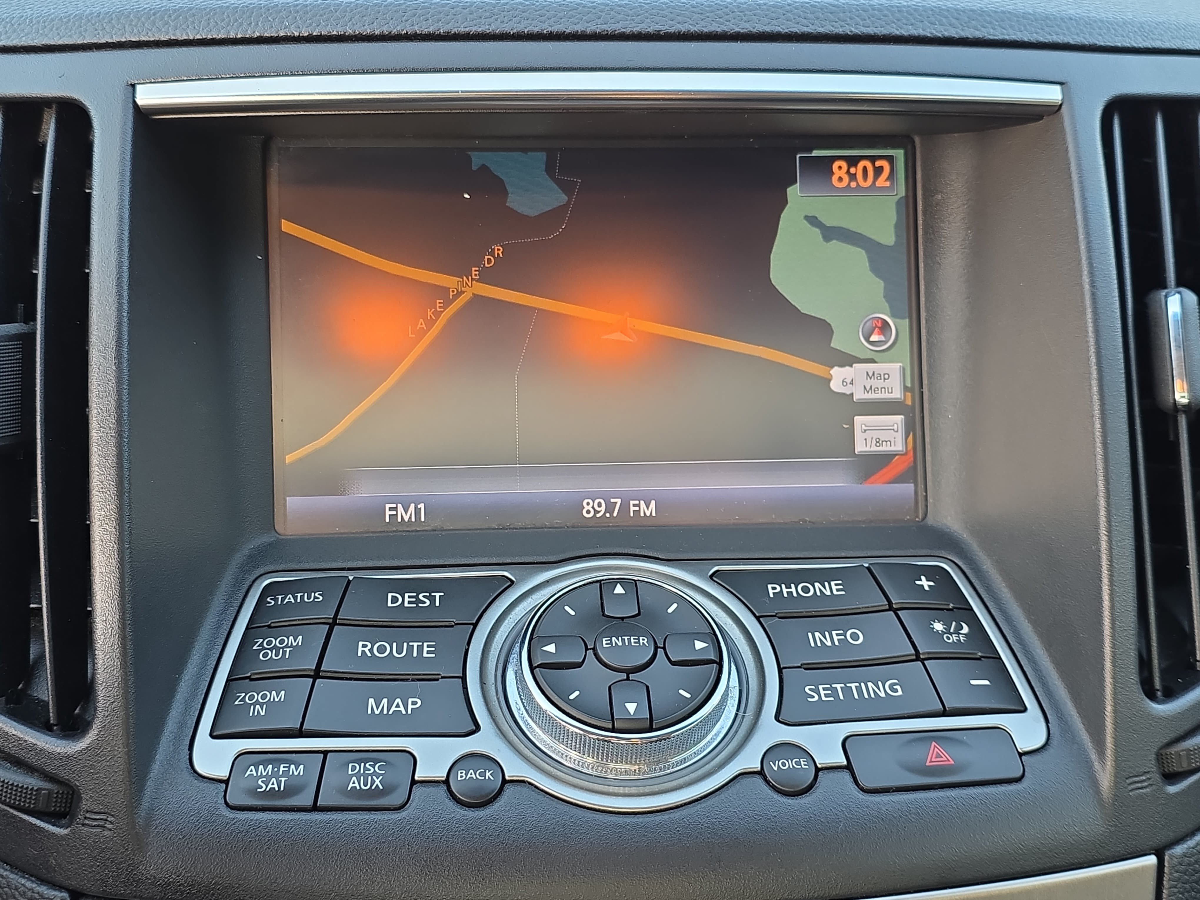 Used 2015 INFINITI Q40 w/ Navigation Package RWD image 19