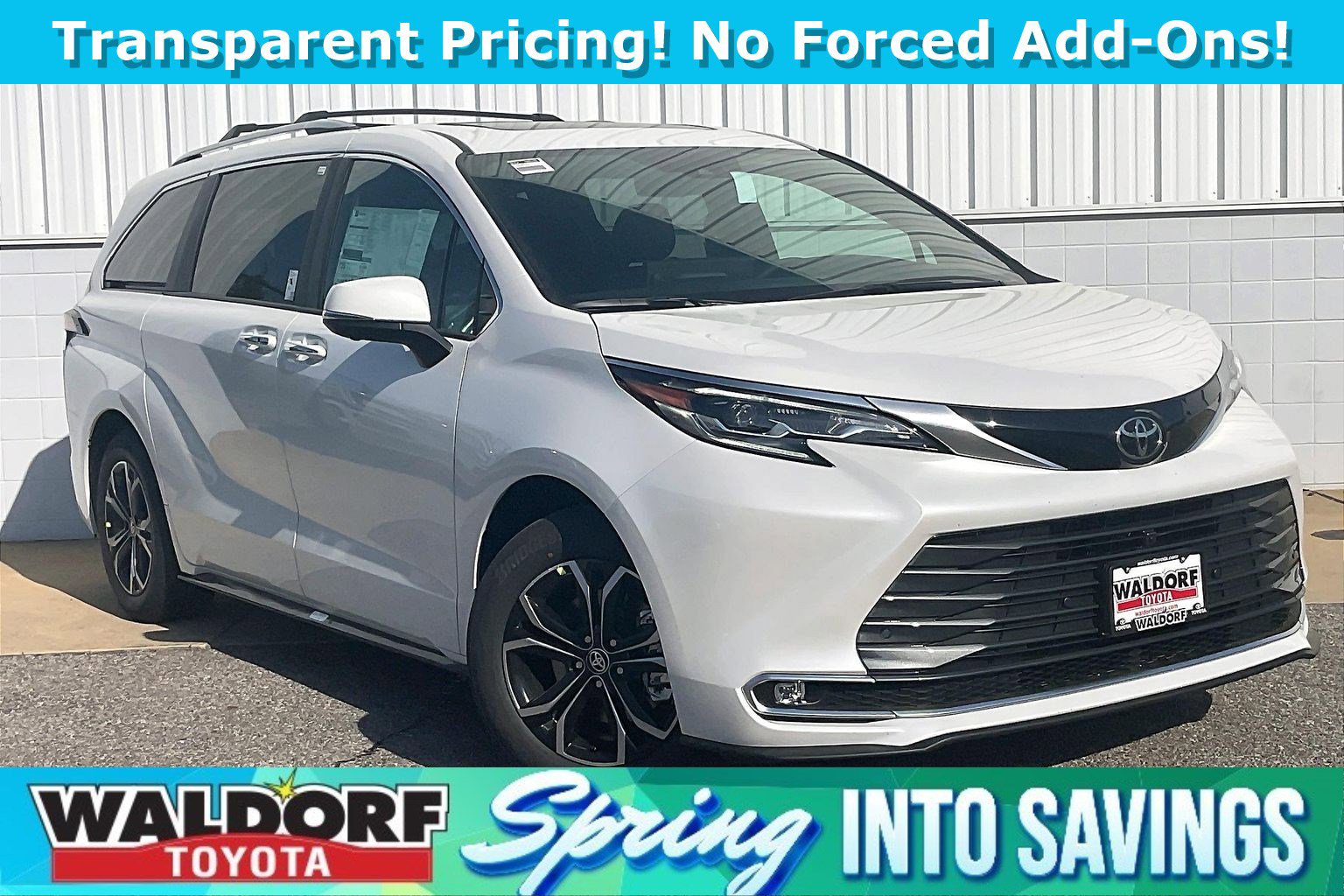 New 2026 Toyota Sienna Platinum image 1