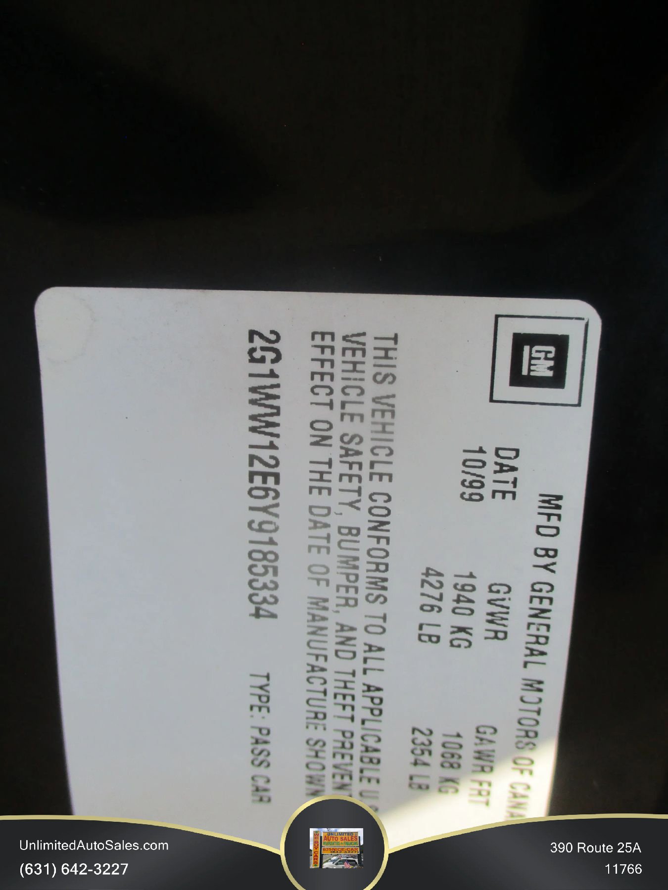 Used 2000 Chevrolet Monte Carlo LS w/ Preferred Equipment Group 1 FWD image 10