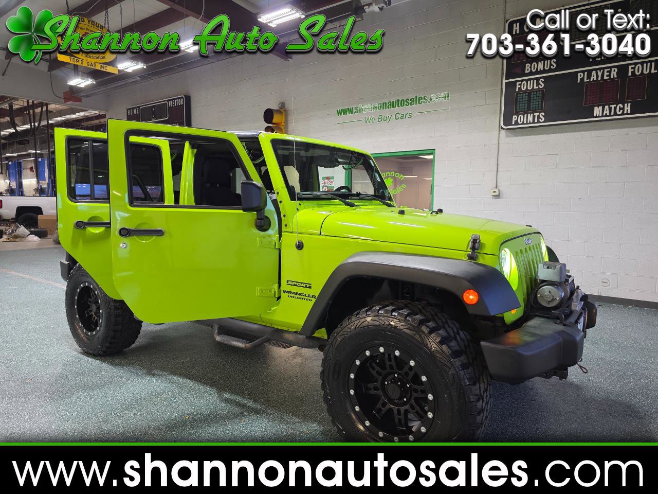 Used 2013 Jeep Wrangler Unlimited Sport image 1