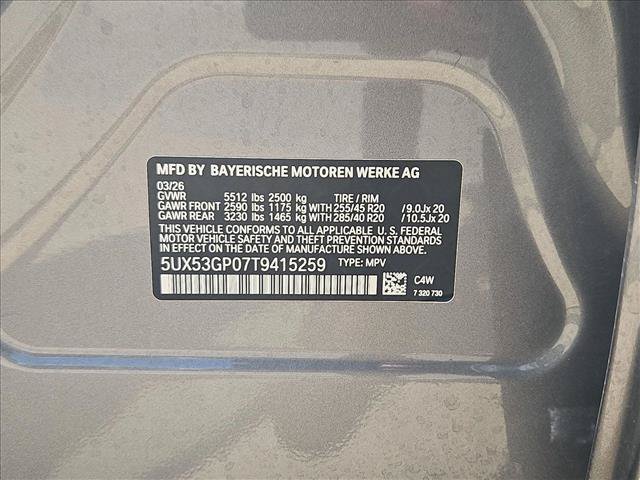 Certified 2026 BMW X3 xDrive30i w/ Premium Package AWD/4WD image 22