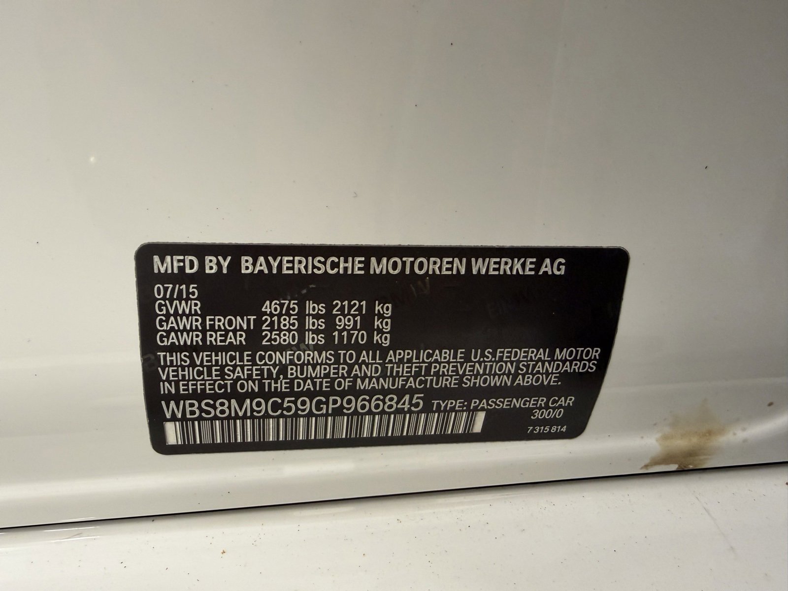 Used 2016 BMW M3 w/ Executive Package image 54