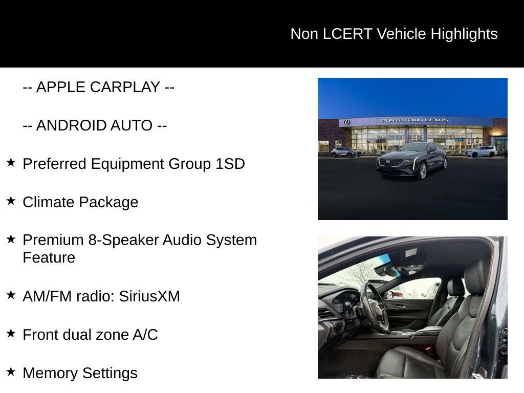 Used 2021 Cadillac CT4 Premium Luxury w/ Climate Package image 28