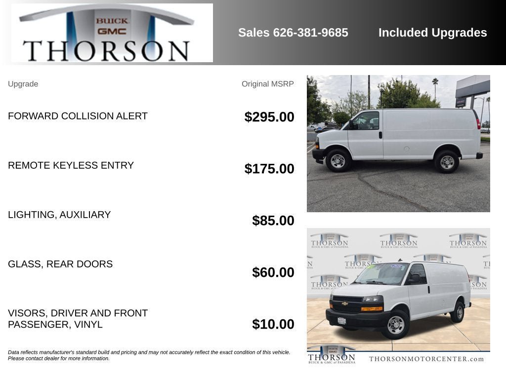 Used 2020 Chevrolet Express 2500 RWD image 6