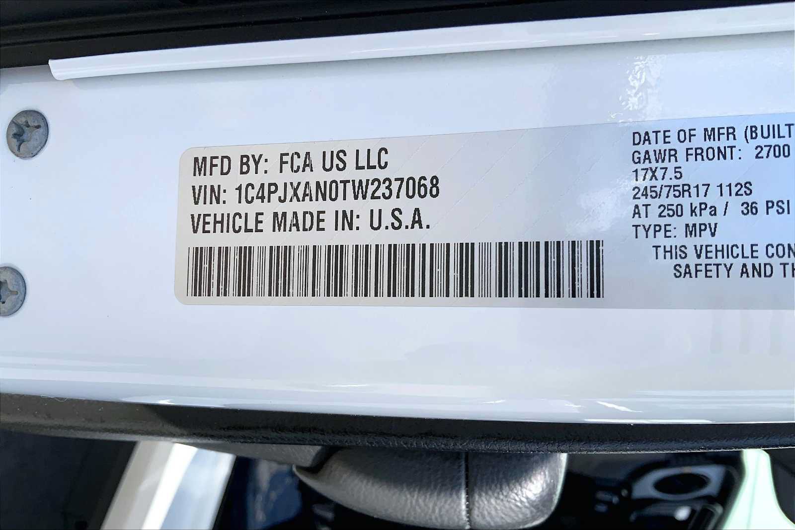 Used 2026 Jeep Wrangler Sport AWD/4WD image 33