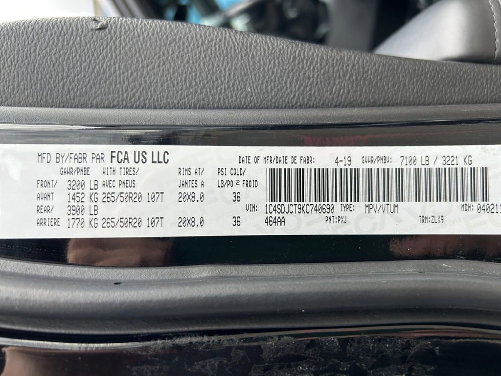 Used 2019 Dodge Durango R/T AWD/4WD image 34