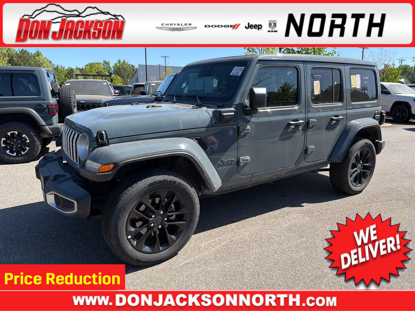 Used 2025 Jeep Wrangler Sahara w/ Safety Group AWD/4WD image 1