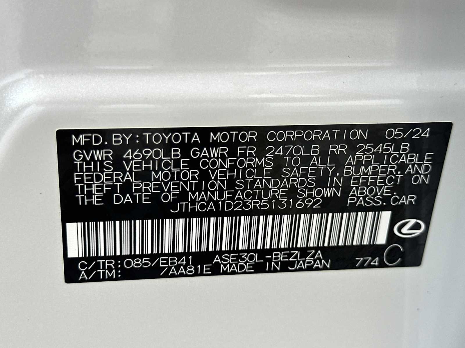 Used 2024 Lexus IS 300 w/ Comfort Package image 29