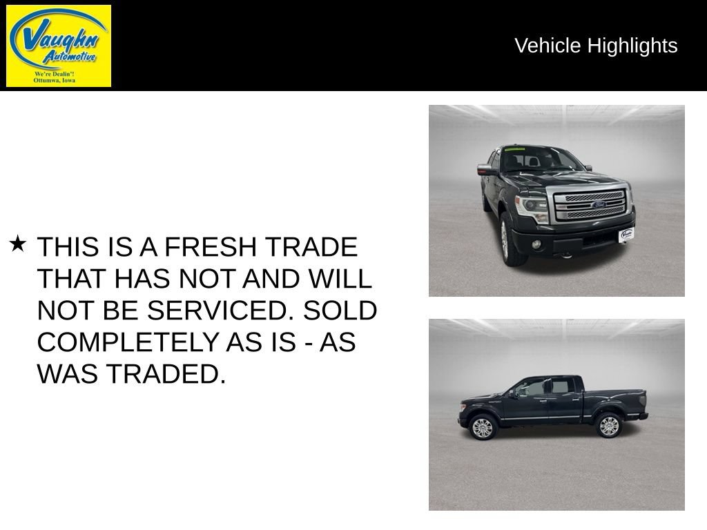 Used 2014 Ford F150 Platinum AWD/4WD image 2