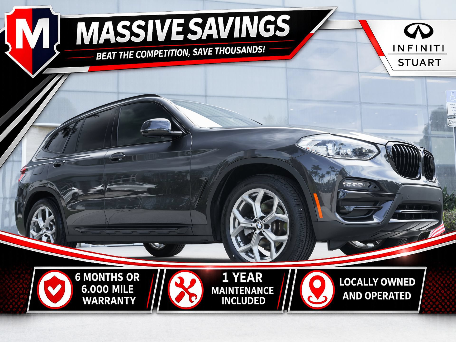 Used 2021 BMW X3 sDrive30i w/ Premium Package