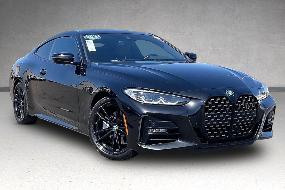 Used 2021 BMW 430i Coupe w/ M Sport Package RWD image 2