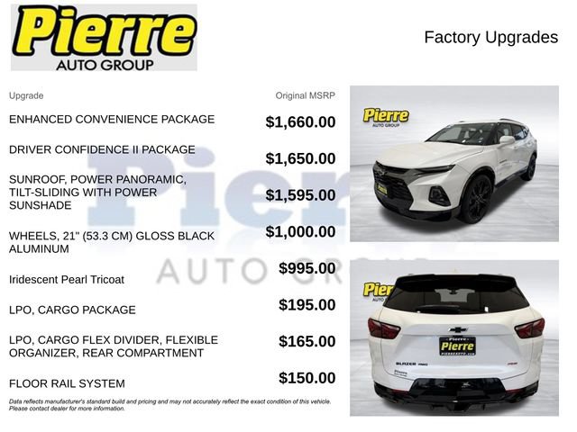 Used 2021 Chevrolet Blazer RS w/ Enhanced Convenience Package AWD/4WD image 13