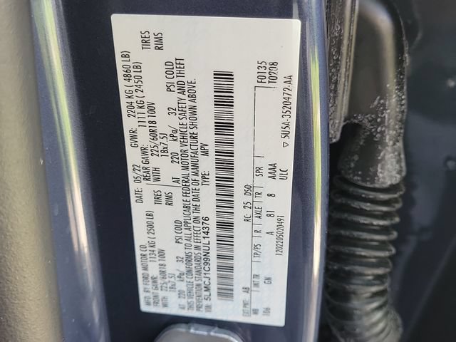 Certified 2022 Lincoln Corsair FWD w/ Equipment Group 101A image 30