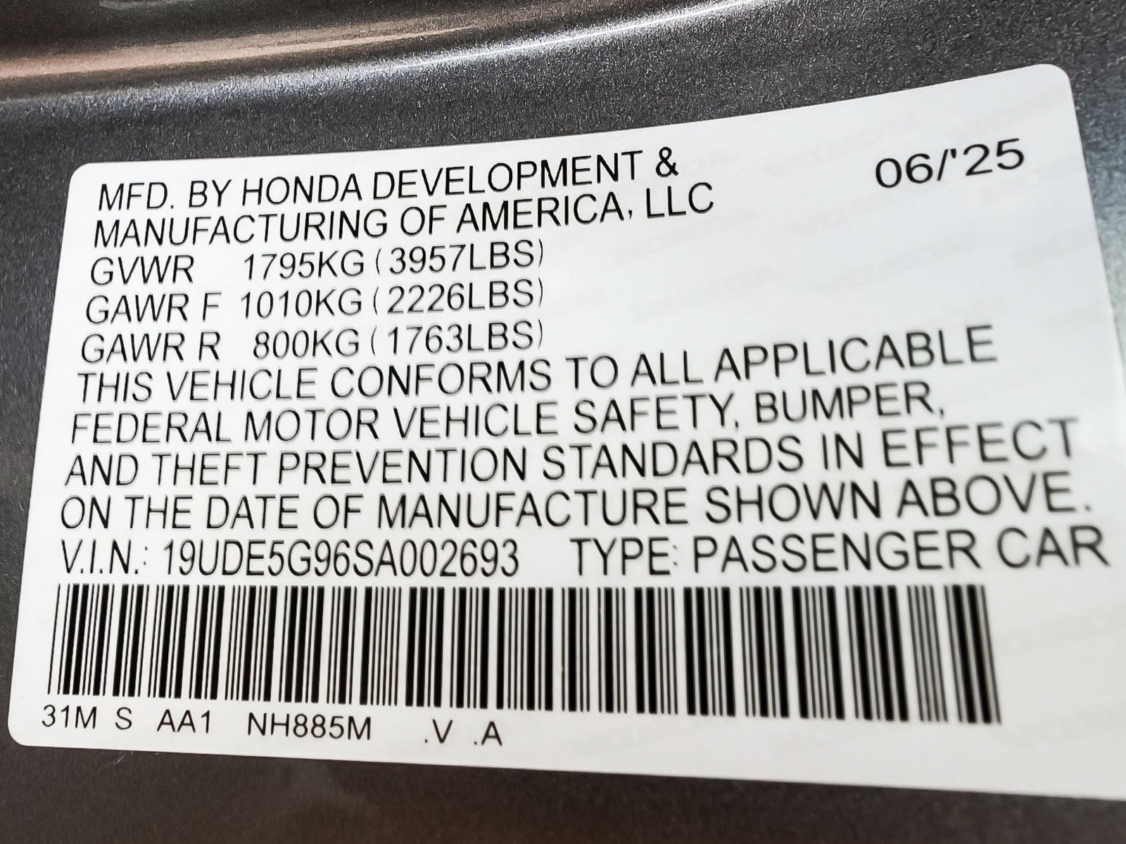 Used 2025 Acura Integra Type S FWD image 16