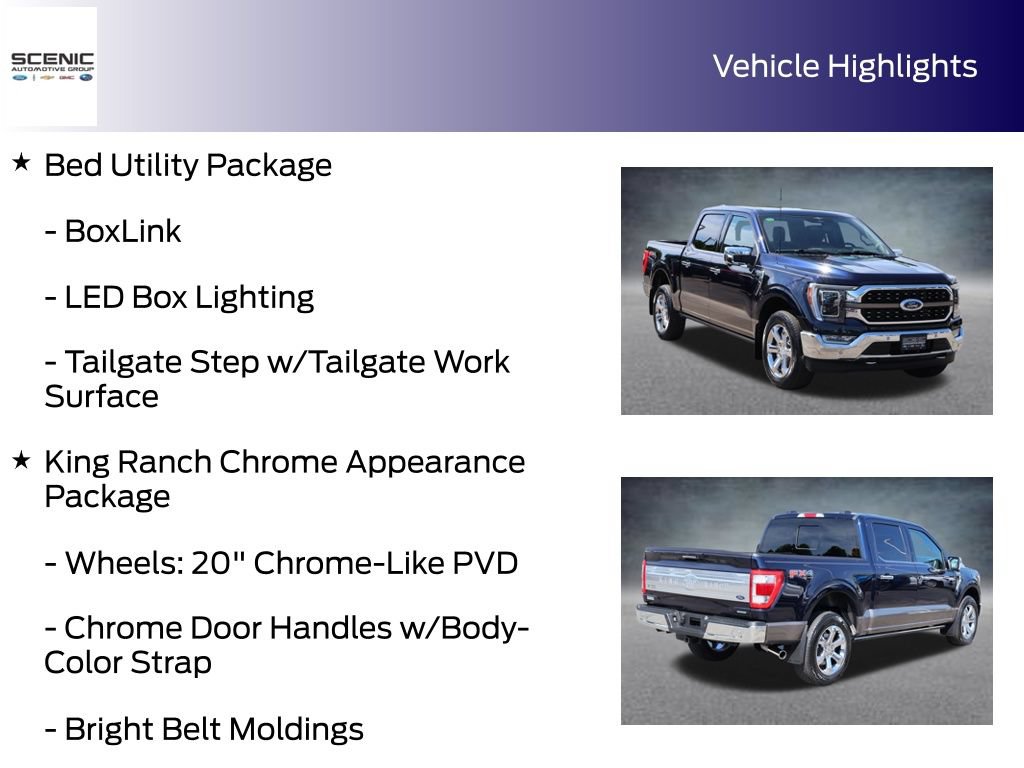 Used 2023 Ford F150 King Ranch w/ Equipment Group 601A High AWD/4WD image 15