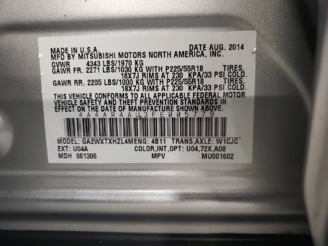 Used 2015 Mitsubishi Outlander Sport SE AWD/4WD image 31