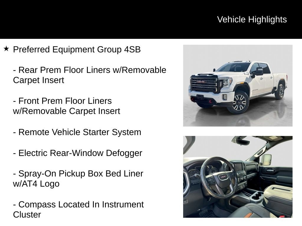 Used 2021 GMC Sierra 2500 AT4 w/ AT4 Premium Plus Package AWD/4WD image 11