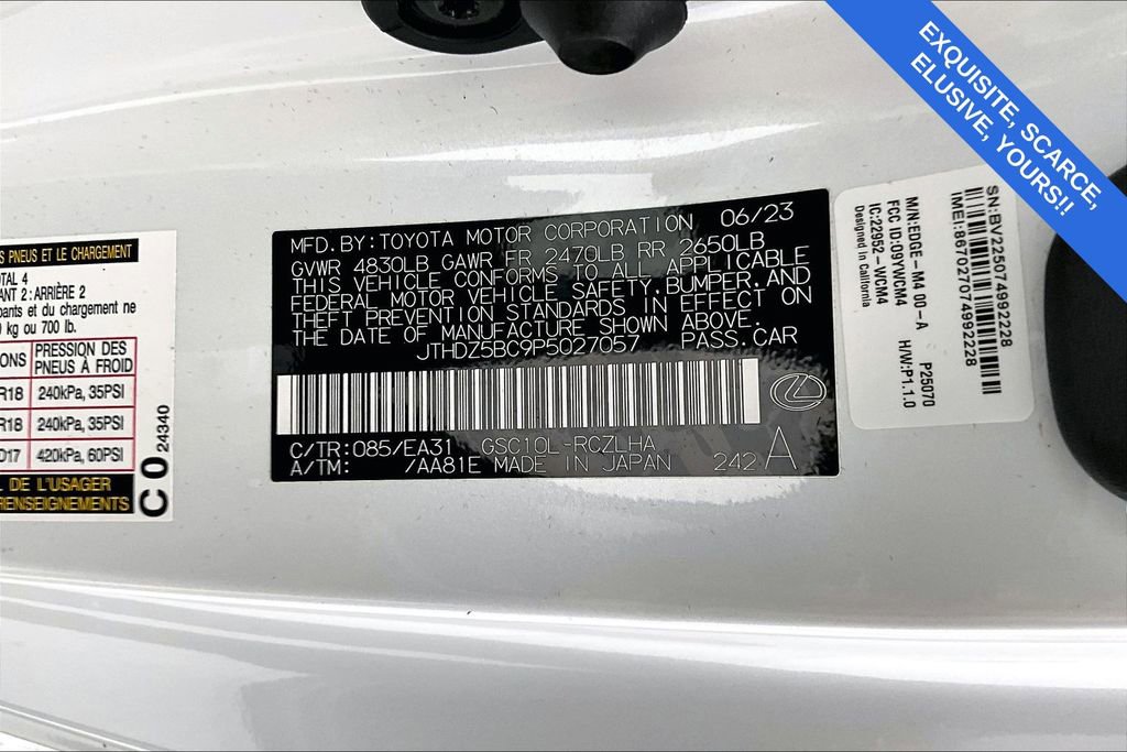 Used 2023 Lexus RC 350 w/ Premium Package image 43