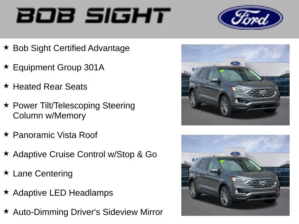 Used 2024 Ford Edge Titanium w/ Equipment Group 301A AWD/4WD image 3