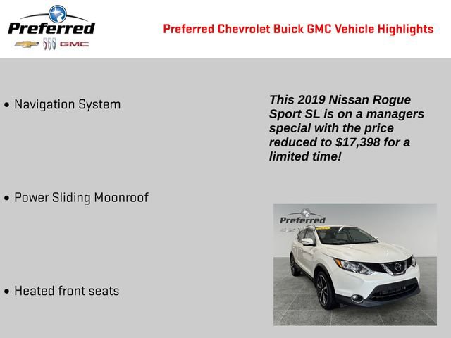 Used 2019 Nissan Rogue Sport SL w/ Premium Package image 2