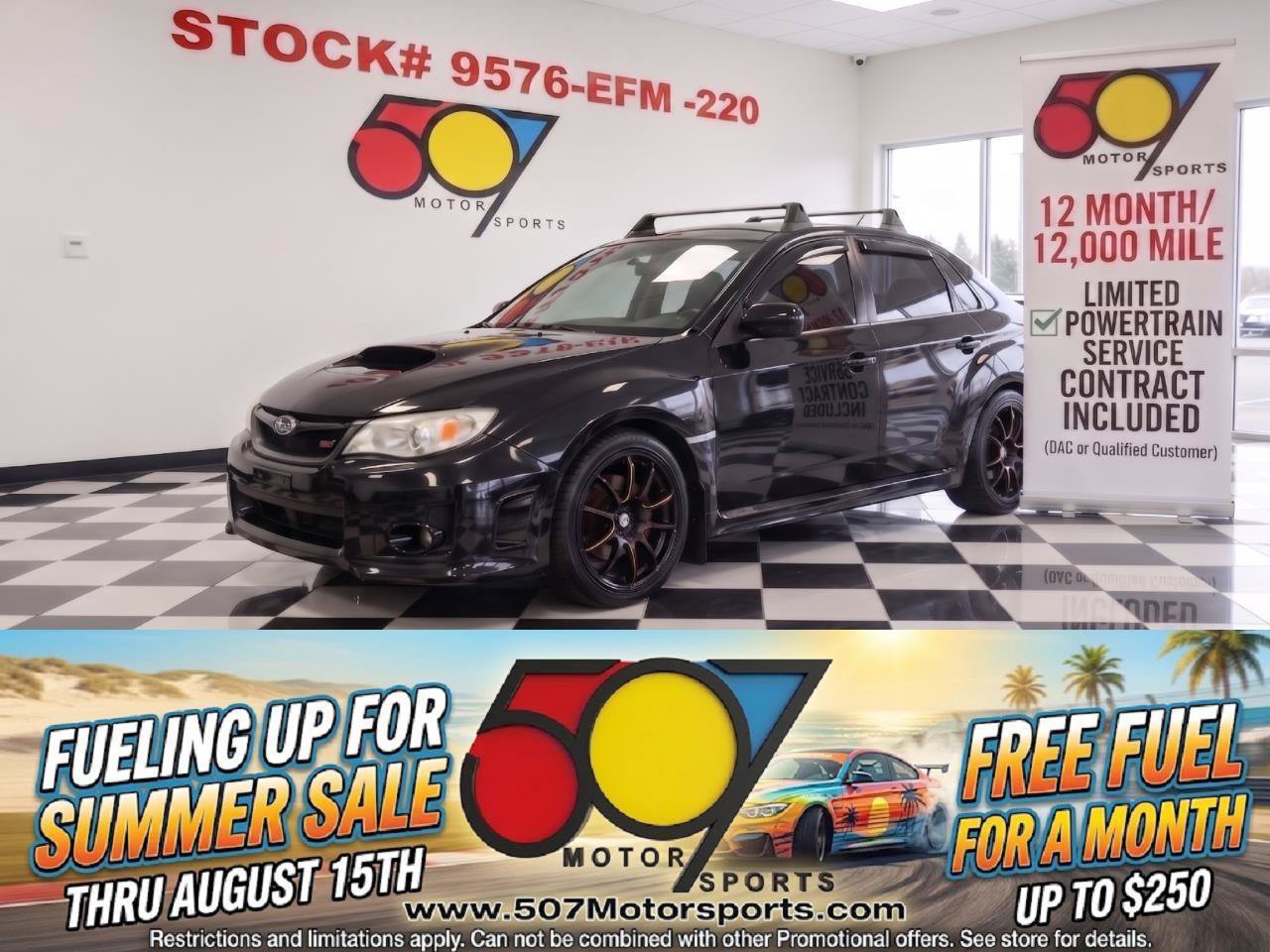 Used 2013 Subaru Impreza WRX Sedan