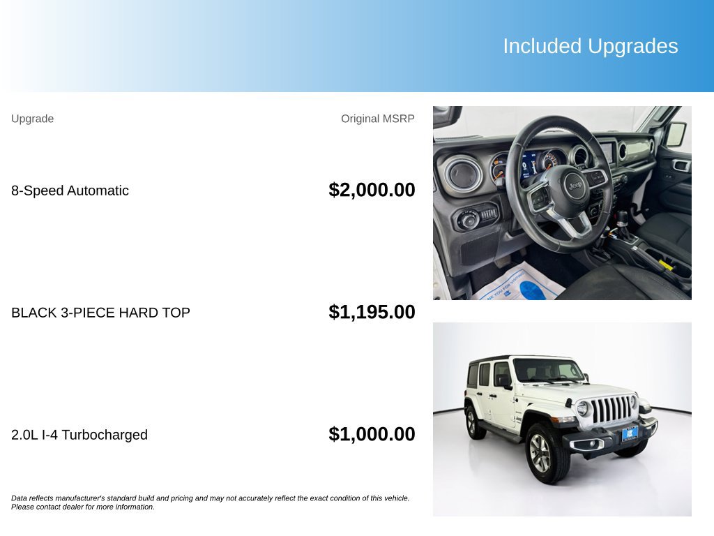 Used 2019 Jeep Wrangler Unlimited Sahara AWD/4WD image 5
