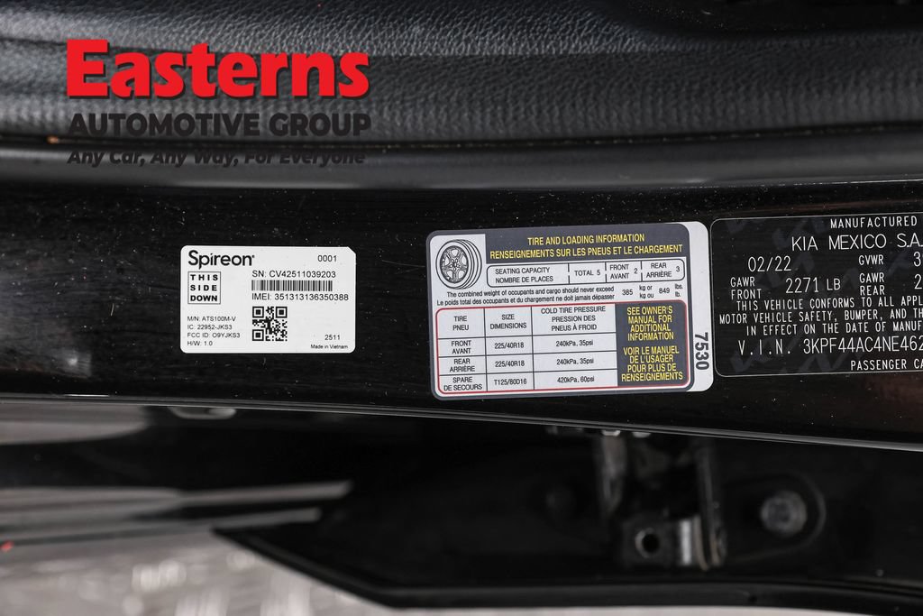 Used 2022 Kia Forte GT w/ GT2 Package FWD image 36