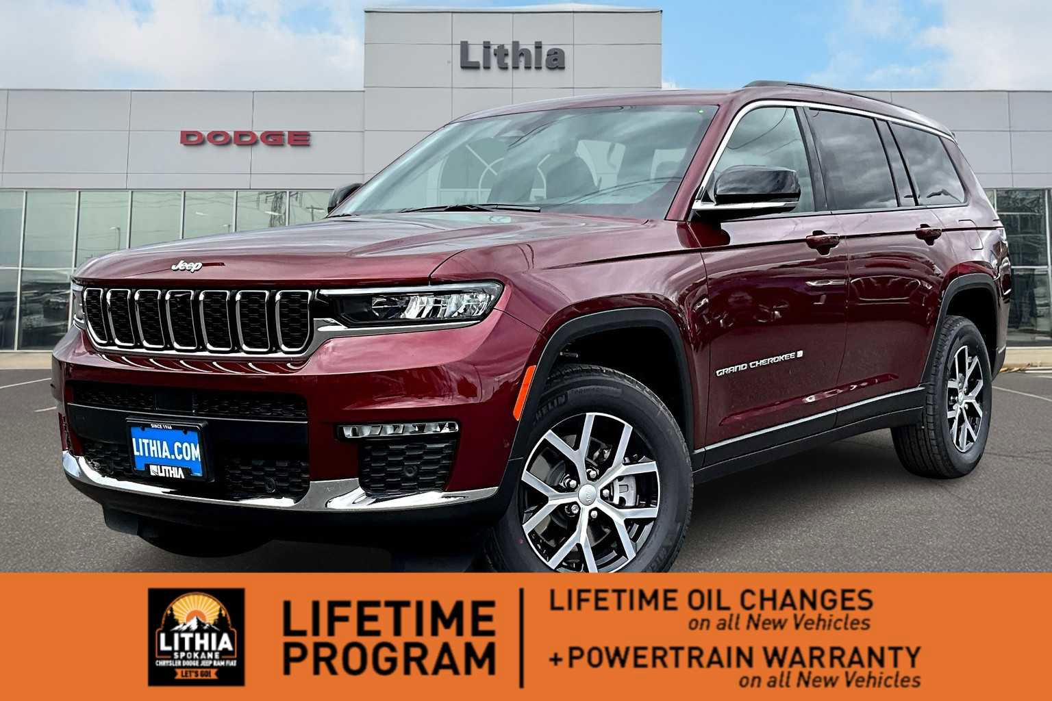 New 2025 Jeep Grand Cherokee L Limited w/ Luxury Tech Group II