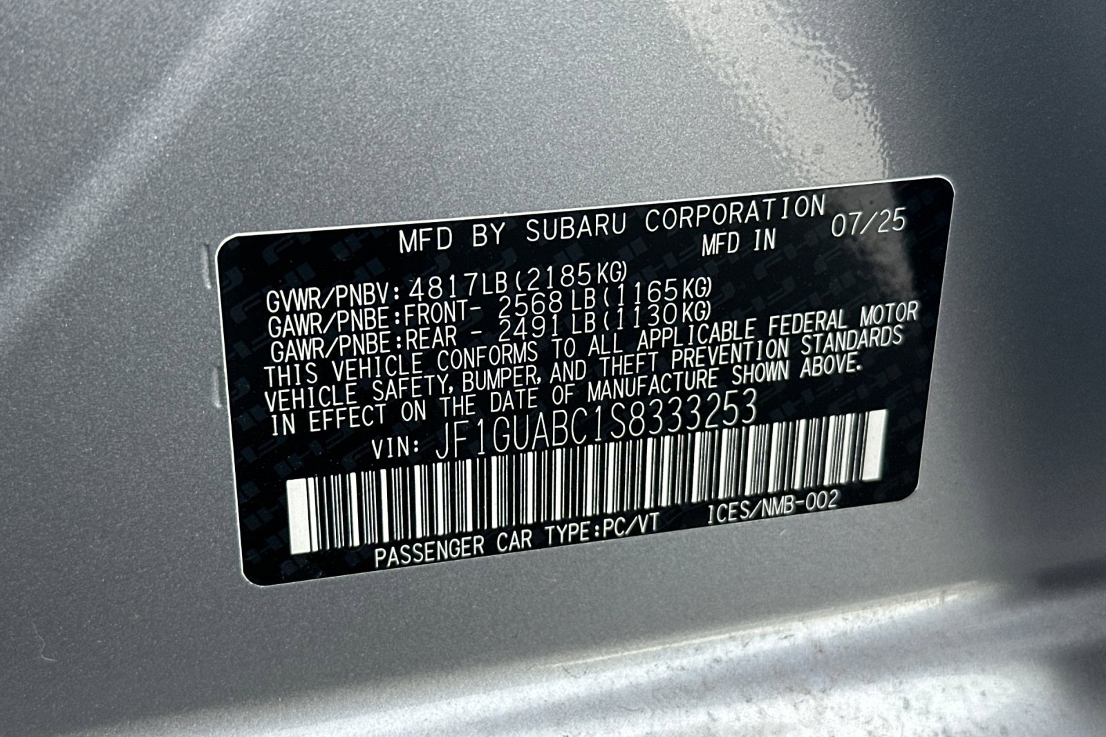 New 2025 Subaru Impreza 2.0i w/ Popular Package #1A image 26