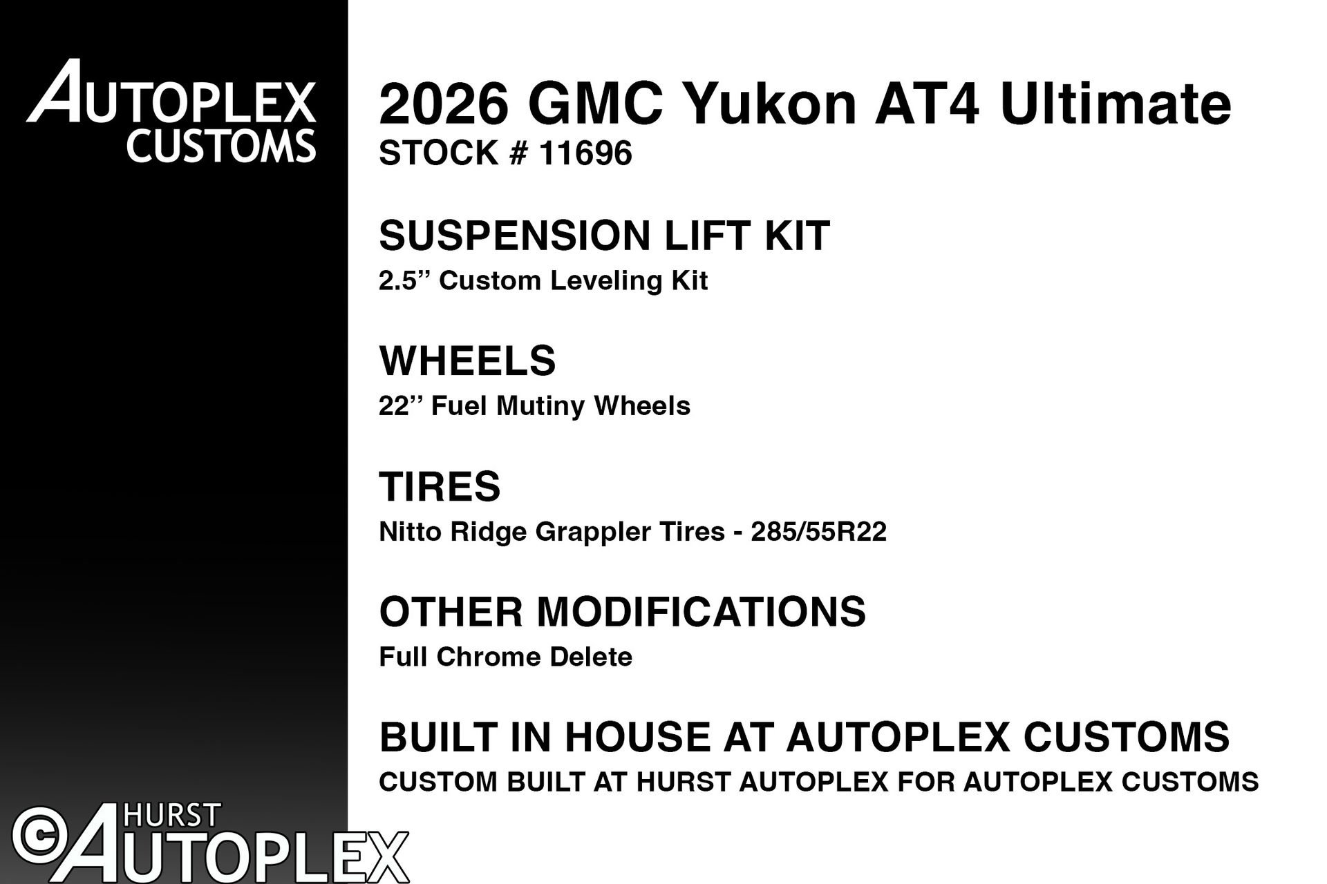 Used 2026 GMC Yukon AT4 Ultimate w/ LPO, Floor Liner Package image 2