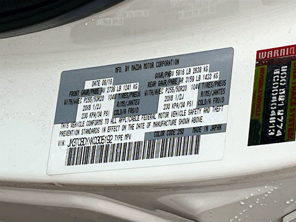 Used 2019 MAZDA CX-9 Grand Touring AWD/4WD image 35