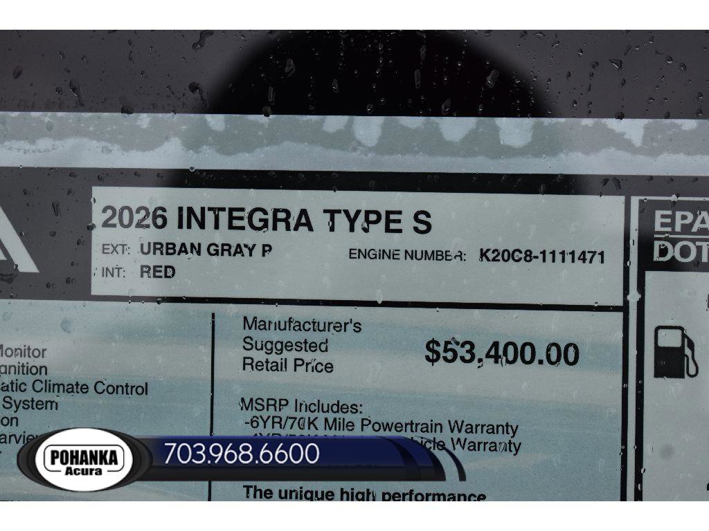 New 2026 Acura Integra Type S image 35