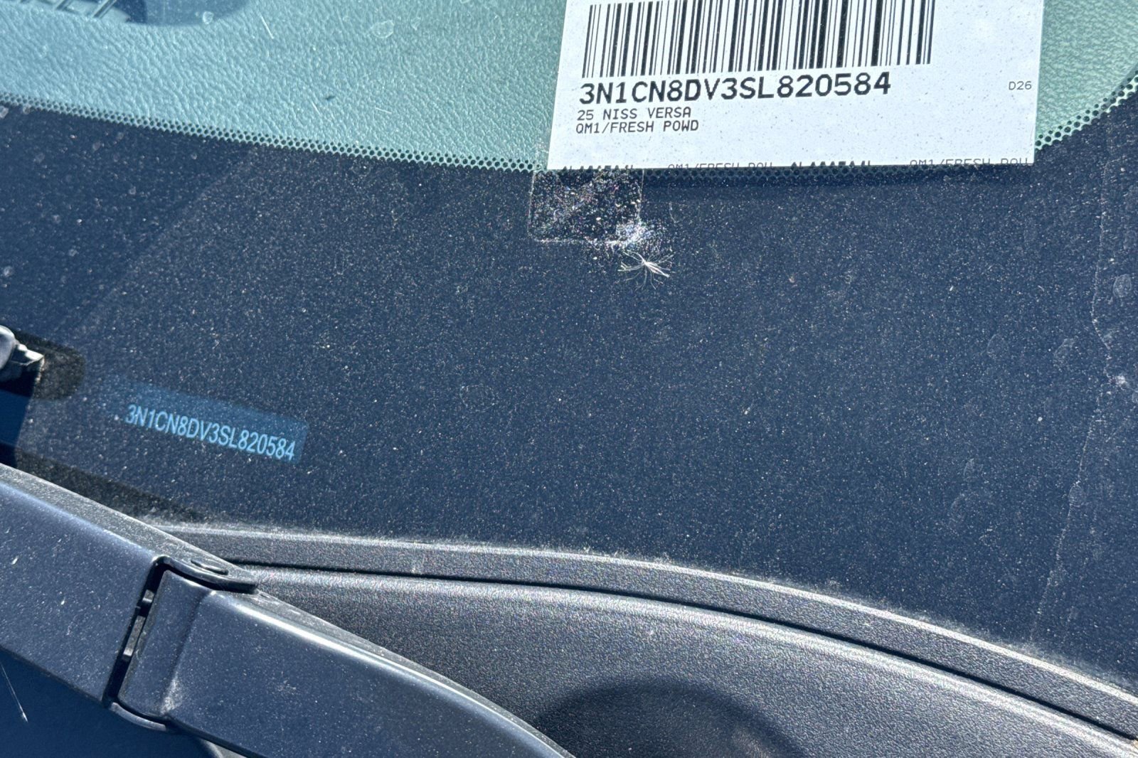 Certified 2025 Nissan Versa S w/ Trunk Package image 8