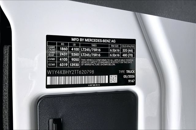 New 2026 Mercedes-Benz Sprinter 2500 image 17