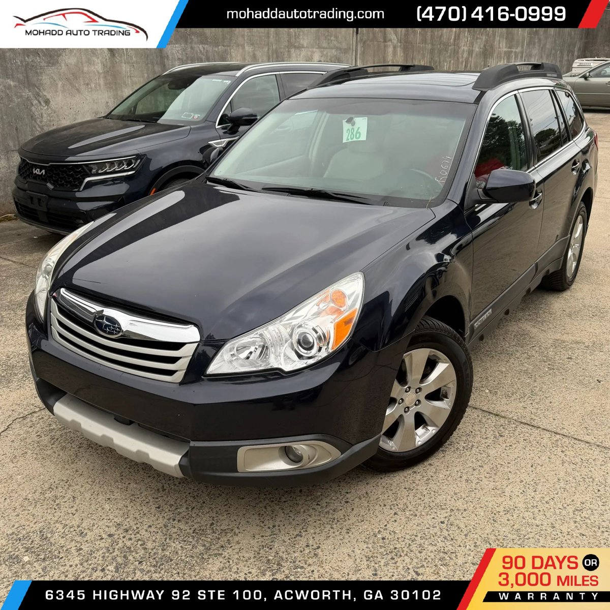 Used 2012 Subaru Outback 2.5i Limited w/ Moonroof Pkg AWD/4WD image 3