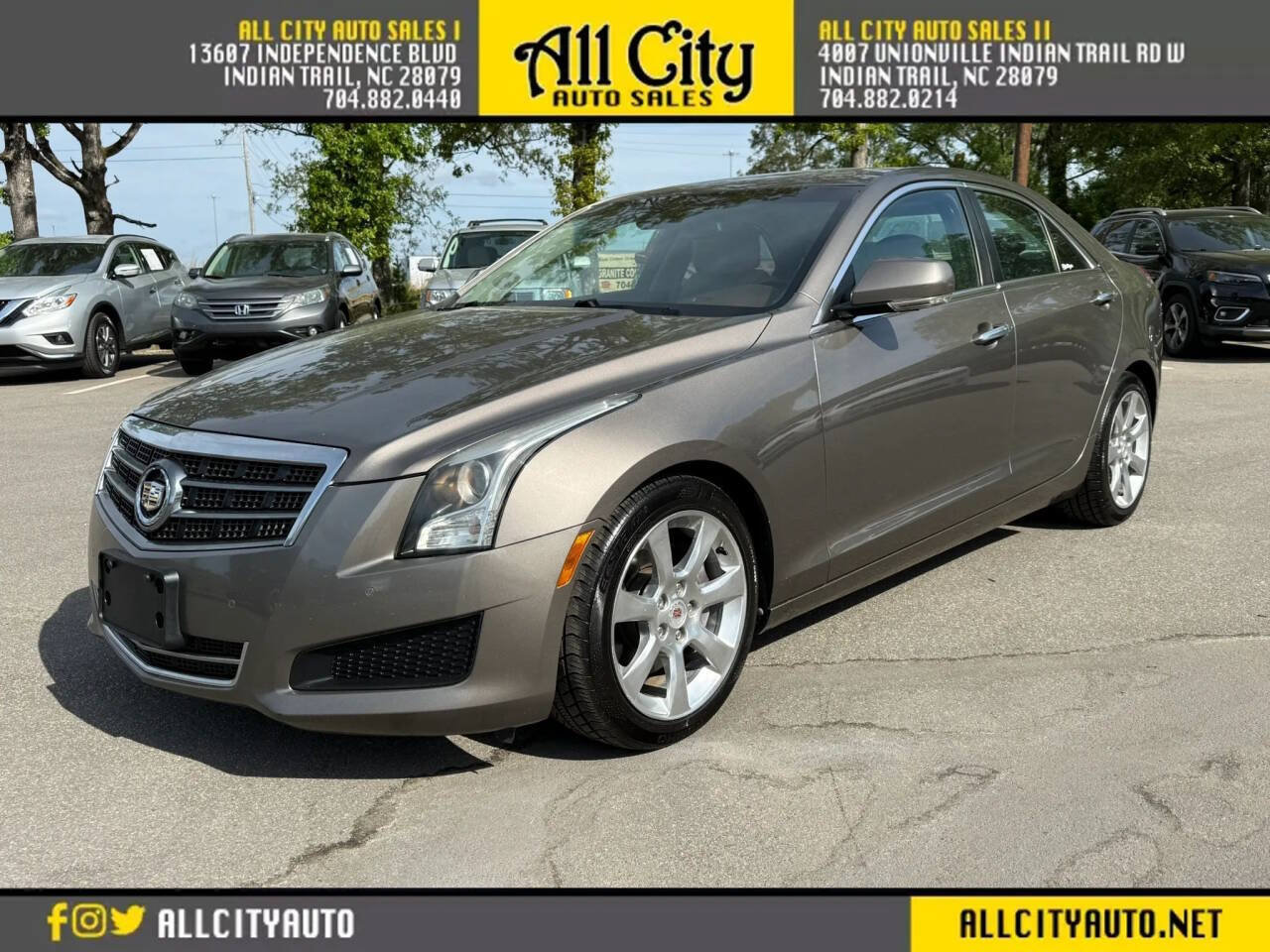 Used 2014 Cadillac ATS Luxury w/ Sun And Sound Package RWD image 3