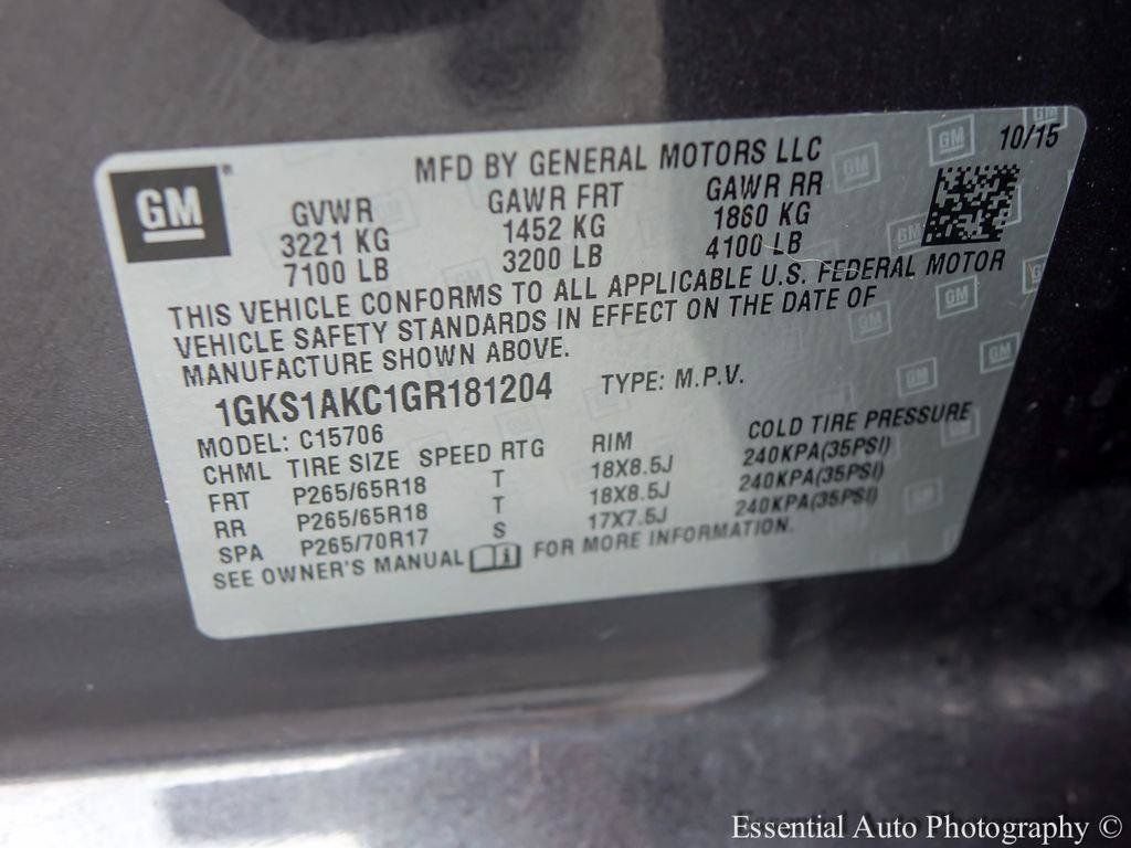 Used 2016 GMC Yukon SLE w/ Convenience Package RWD image 29