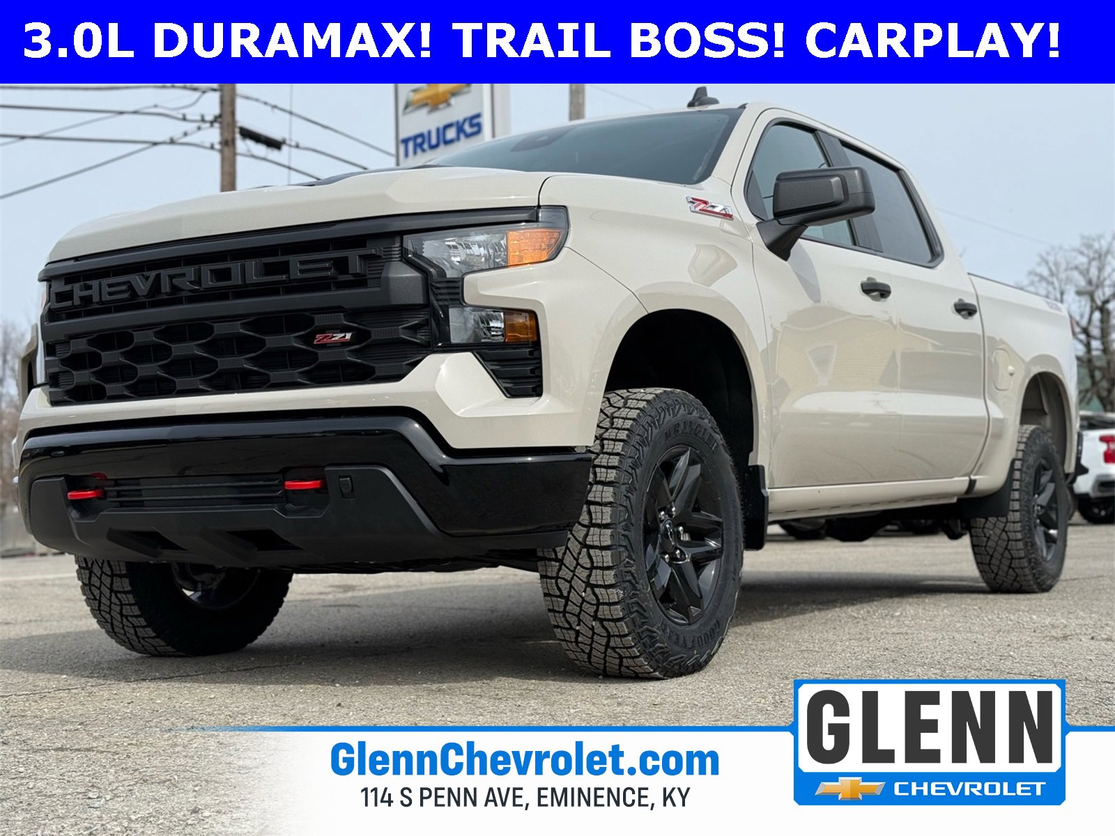 New 2026 Chevrolet Silverado 1500 Custom Trail Boss
