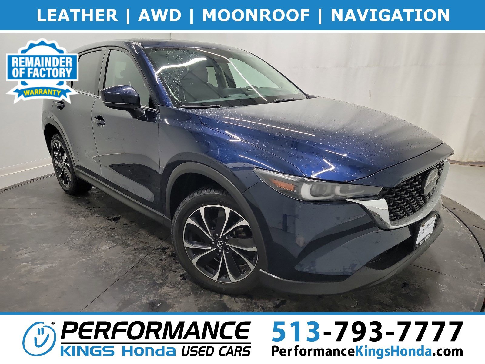 Used 2022 MAZDA CX-5 AWD 2.5 S w/ Premium Plus Pkg image 1