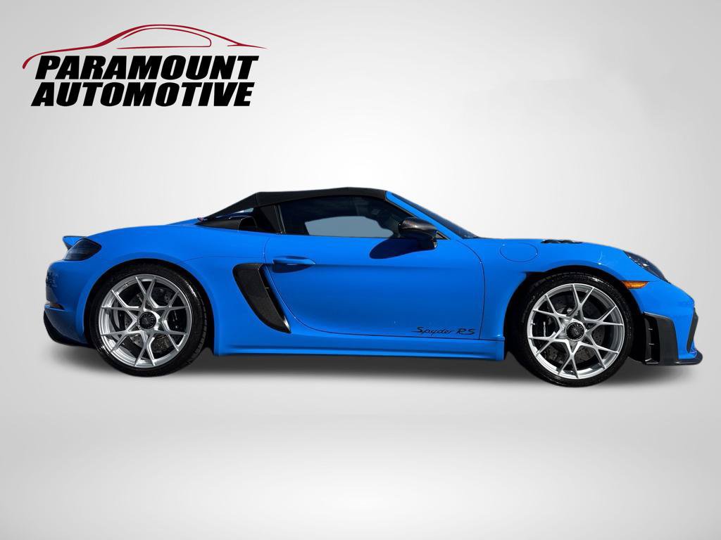 Used 2025 Porsche 718 Boxster Spyder RS w/ Weissach Package RWD image 14