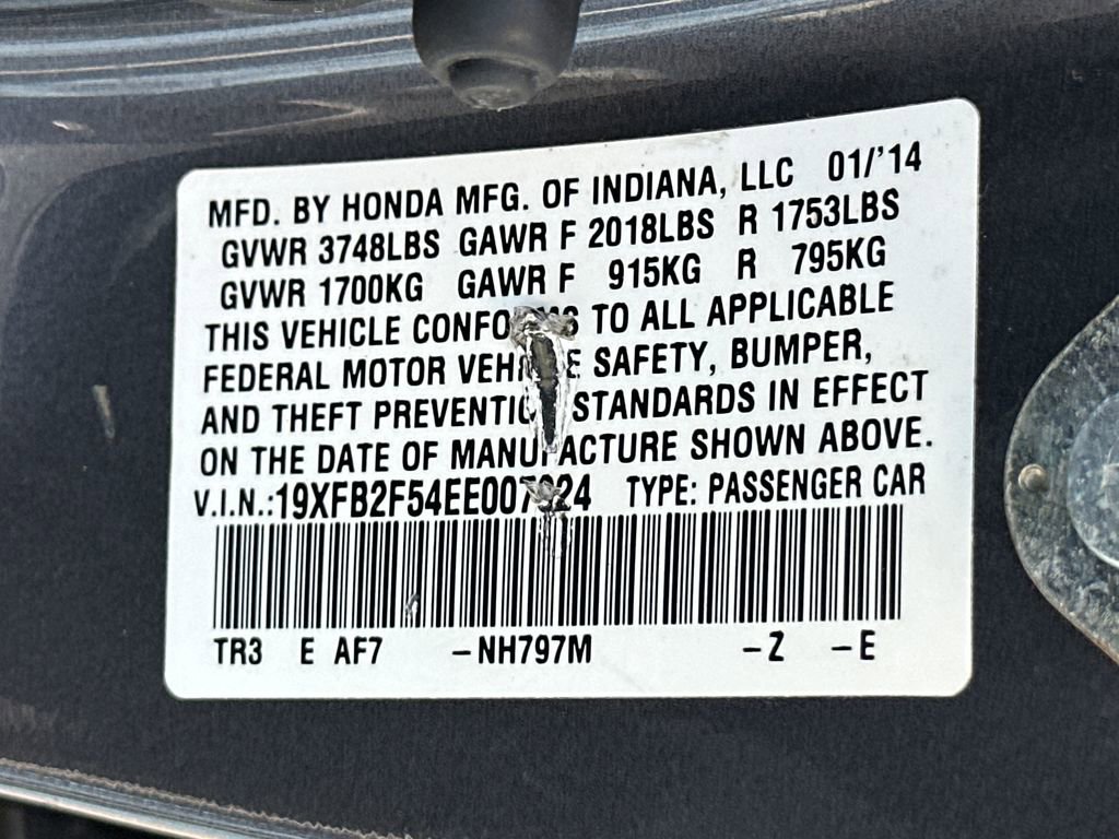 Used 2014 Honda Civic LX image 21