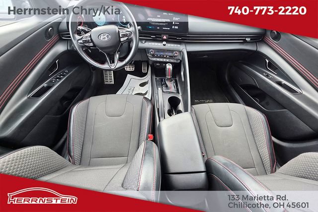 Used 2023 Hyundai Elantra N Line w/ Preferred Accessory Package FWD image 11