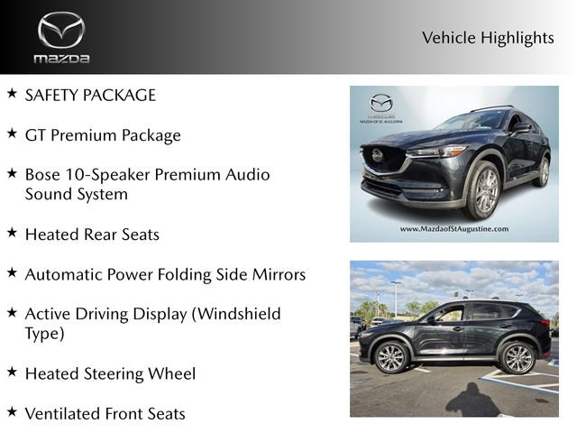 Used 2021 MAZDA CX-5 Grand Touring w/ GT Premium Package FWD image 4