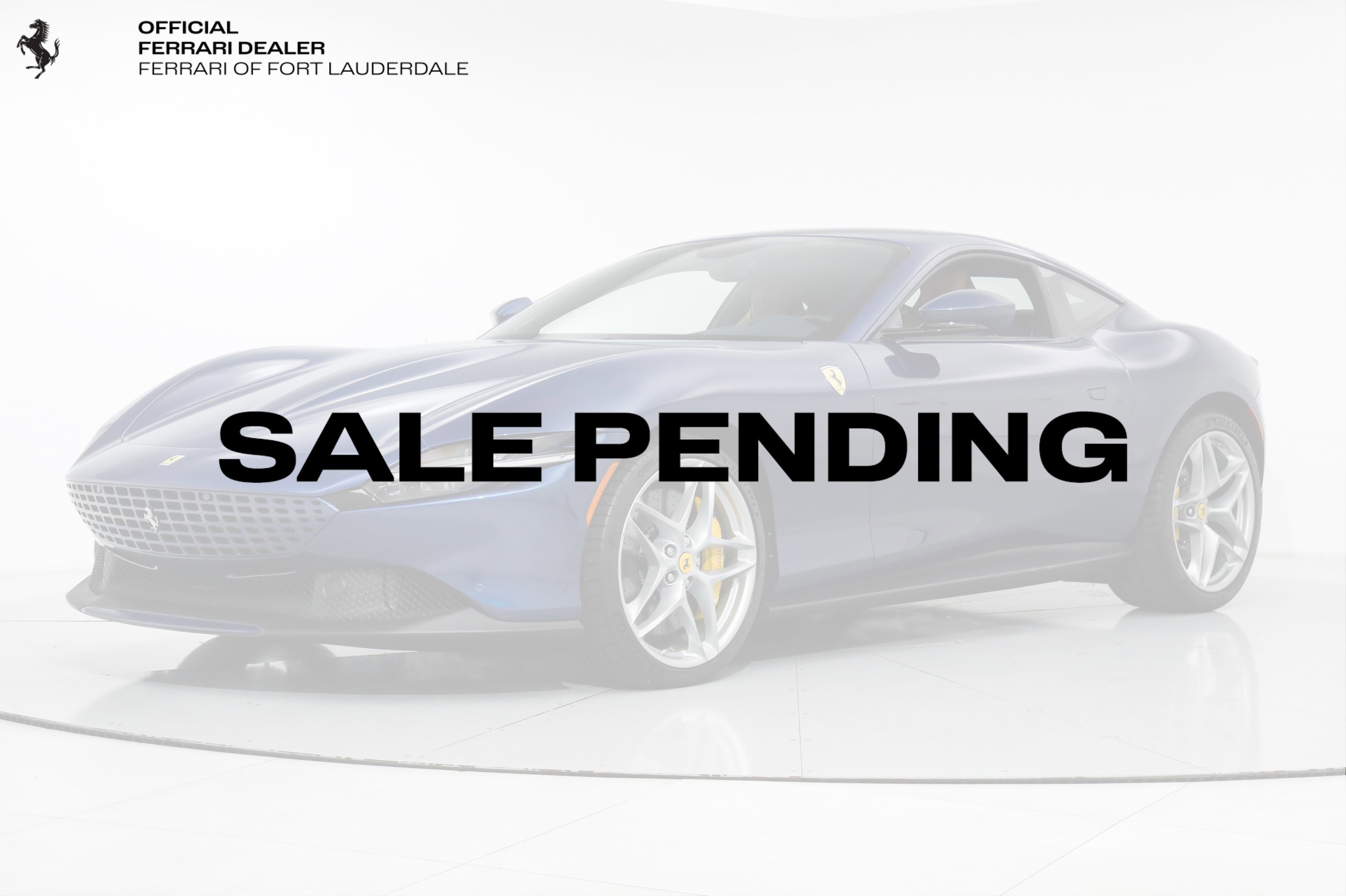 Certified 2021 Ferrari Roma