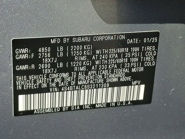 Certified 2025 Subaru Outback Onyx Edition image 27