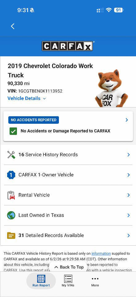 Used 2019 Chevrolet Colorado W/T w/ WT Convenience Package AWD/4WD image 20