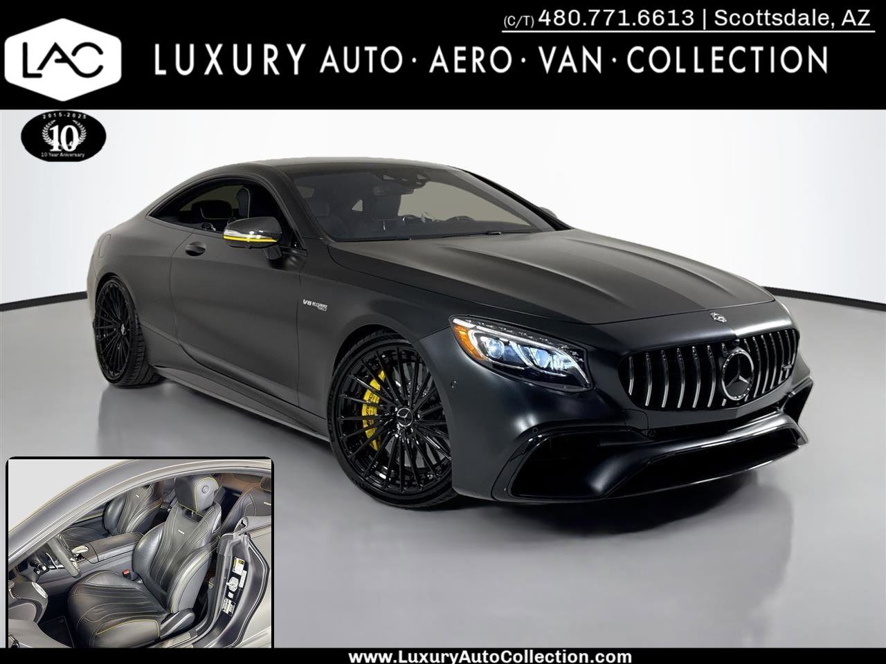 Used 2018 Mercedes-Benz S 63 AMG 4MATIC Coupe image 1