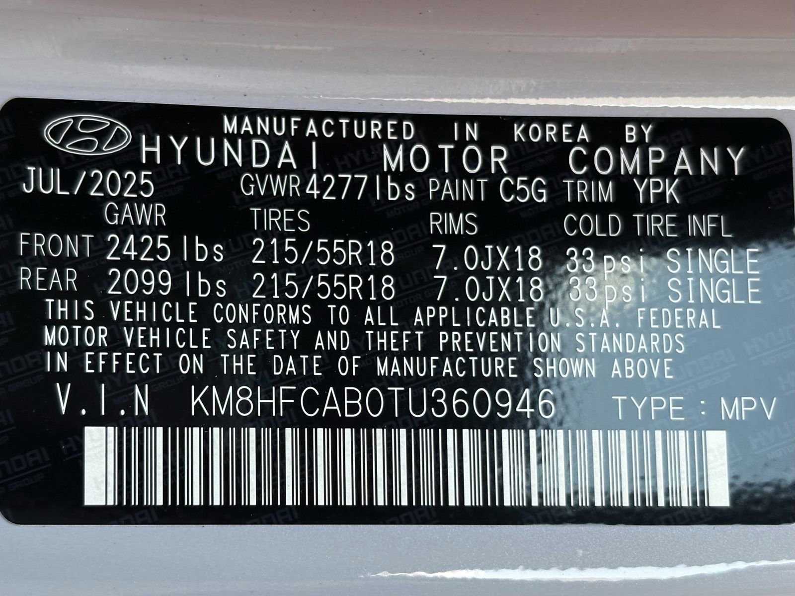 New 2026 Hyundai Kona SEL Sport AWD/4WD image 27