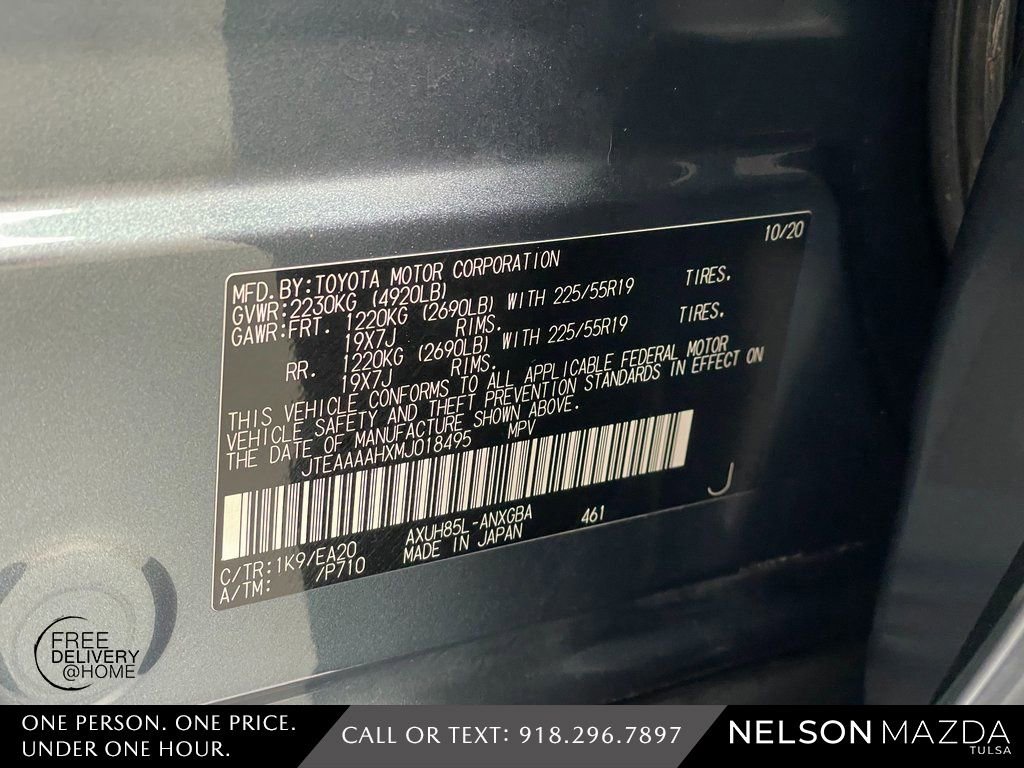 Used 2021 Toyota Venza XLE w/ Softex Package image 58