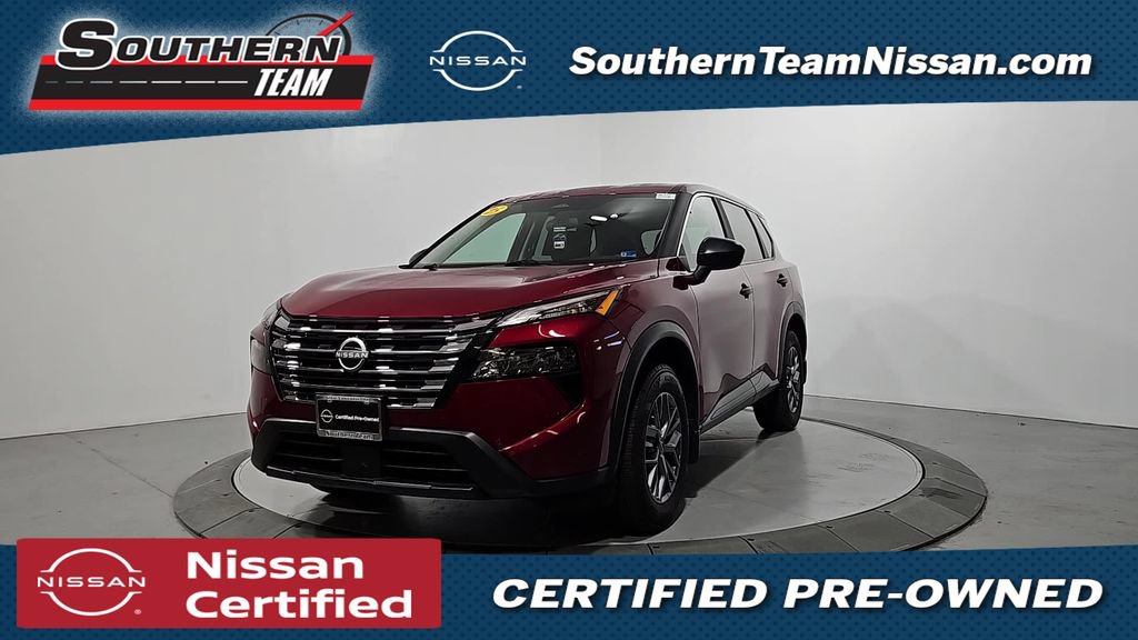 Certified 2025 Nissan Rogue S AWD/4WD image 1